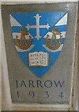 SU9850 : Guildford Cathedral: Jarrow 1934 plaque by Basher Eyre