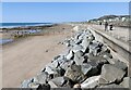 Promenade and sea defences at Tywyn