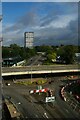 Coventry: Ringway junction and view up Radford Road