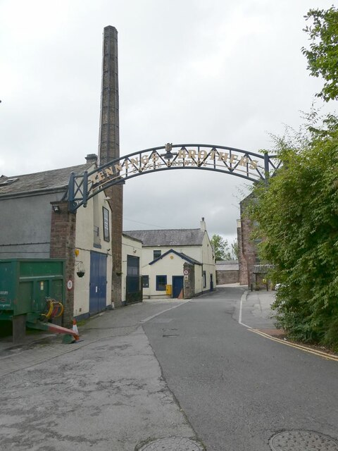 Archway to Jennings Brewery