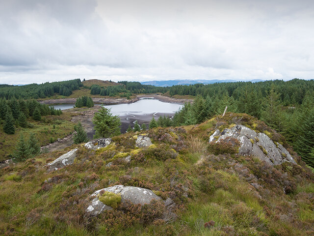 View towards An Locha Cham (Cam Loch)
