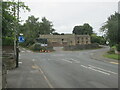 Roundabout in Coal Aston.