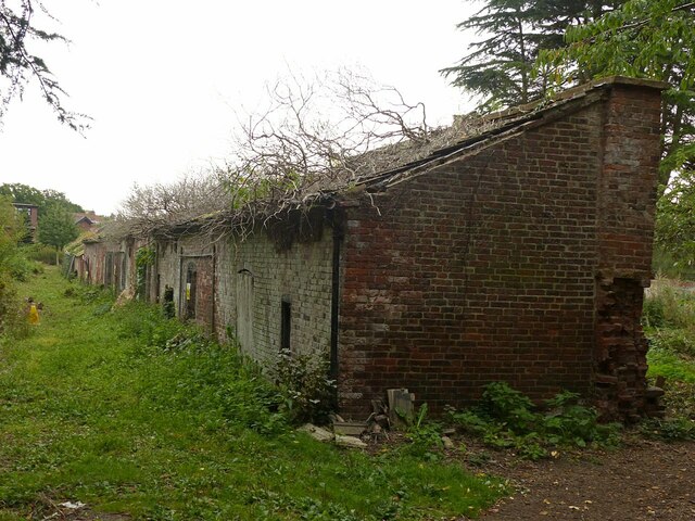 Potting sheds, the old kitchen garden, Wollaton Hall