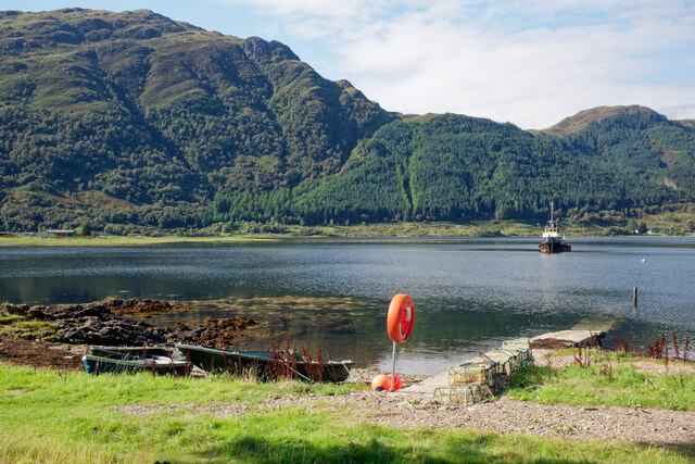 Jetty at the Kintail Lodge Hotel