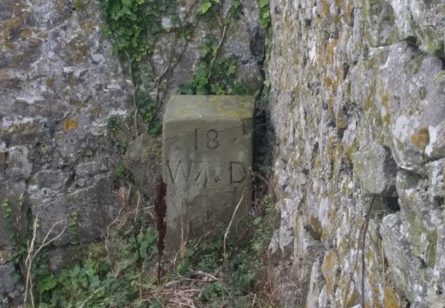War Department Boundary Stone No18