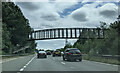 Footbridge crossing the A404(M)