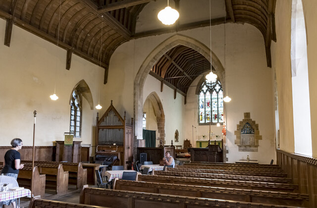Interior, Ss Peter & Paul church, Skendelby