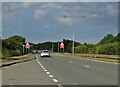 The A57 near Gateford Common