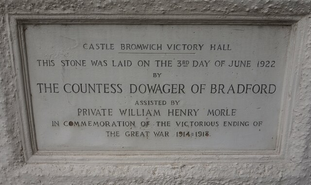 Victory Hall, Castle Bromwich