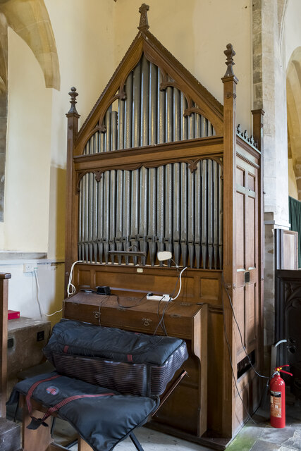 Organ, Ss Peter & Paul church, Skendelby
