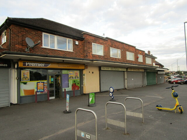 Parade of shops, Beechdale