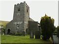 SD7087 : St Andrew's, Dent - tower by Stephen Craven
