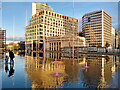 View across Centenary Square in Birmingham