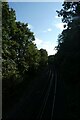 Railway lines from the A25