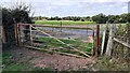 Field gateway on SE side of B6263 east of Golden Fleece Services