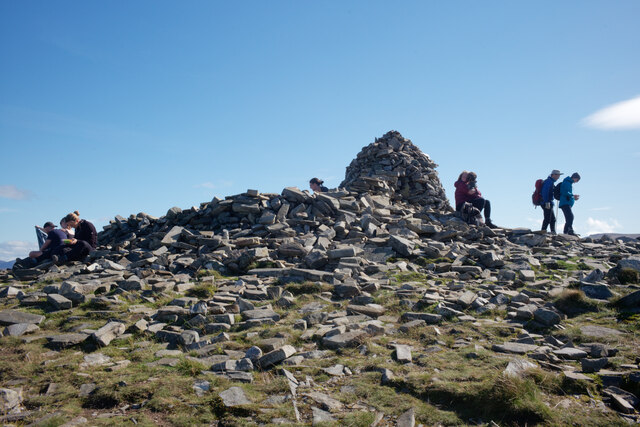 Summit of Meall a' Bhuachaille