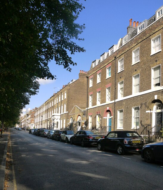 Highbury Place, from the southern end