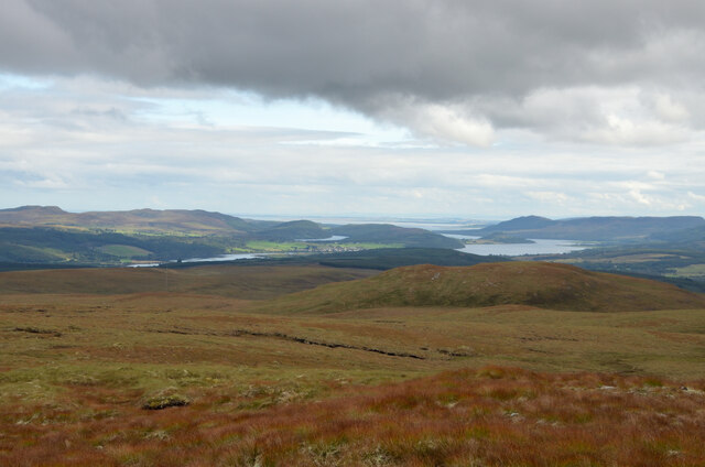 View towards Dornoch Firth from Breac-Bheinn, Ross-shire