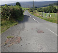 View WSW along the upper end of Attical Road