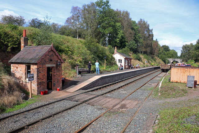 Severn Valley Railway - Eardington... © Chris Allen :: Geograph Britain ...