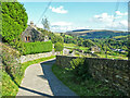 Lane at Troaves Farm, Marsden