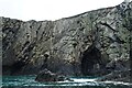SM6924 : Ramsey Island cave by David Lally