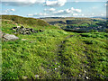 Stone Folds Lane near the quarry, Marsden