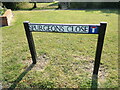 Spurgeons Close sign