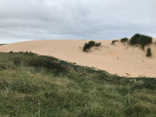 Sand dune at Broomhill Burrows