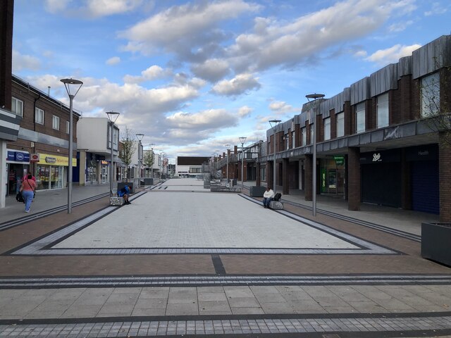Pedestrian Shopping Area, Newton Aycliffe Town Centre