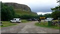 The car park at Inchnadamph