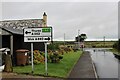 Approaching the A882 at Haster