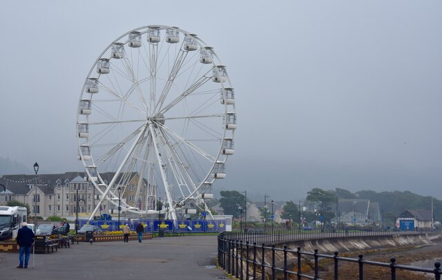 Ferris Wheel in Largs, North Ayrshire