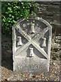 Old Boundary Marker on Burleigh Lane, Plymouth