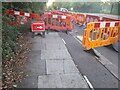 Pavement works on Lullington Garth, Woodside Park