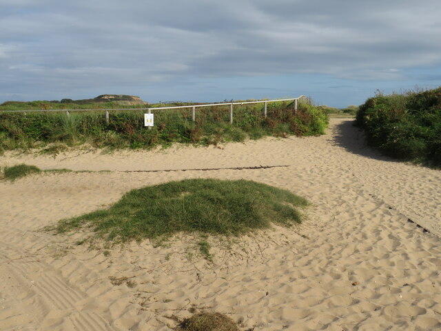 Paths near Hengistbury Head