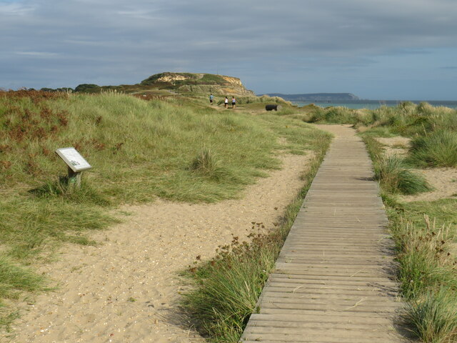 Boardwalk near Hengistbury Head