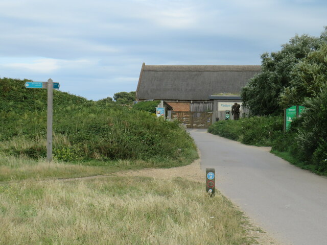 Driveway near Hengistbury Head