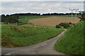 Looking into Coombe Lane from Marston Road