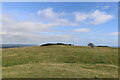 TQ5702 : View from the western barrow to the eastern one, Coombe Hill by Adrian Diack