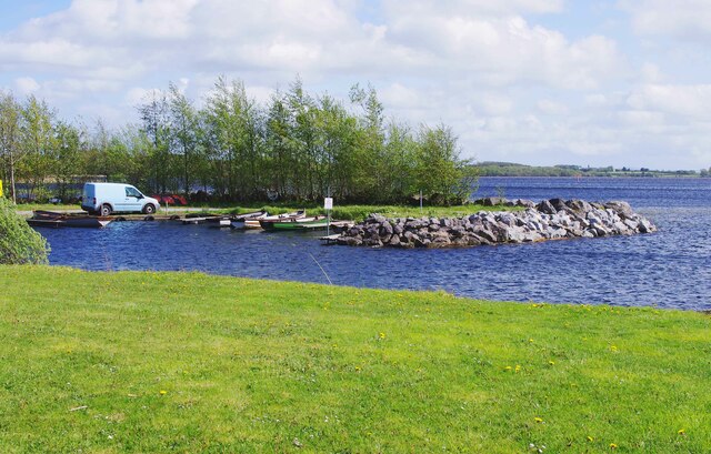 Lough Derg near entrance to Portumna Harbour, Co. Galway