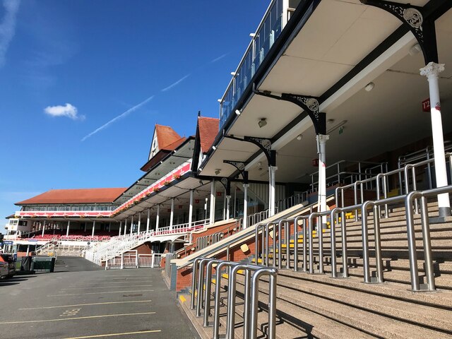 Grandstand at Chester Racecourse