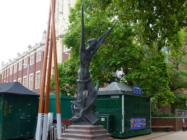 Statue representing "The Phoenix", Hertford Street, Coventry