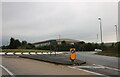 Roundabout on Newmarket Road, Fordham Abbey