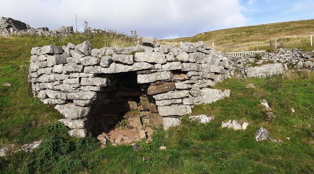 Lime Kiln at High Way, on north side of bridleway