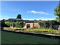 Garden at the Hilton Doubletree Hotel near Chester