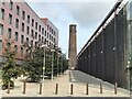 The Moxy Hotel, the Shot Tower and Waitrose in Chester