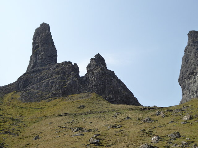 Looking towards The Old Man of Storr from the north