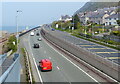 A55 North Wales Expressway at Llanfairfechan