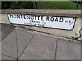 Sign for Montenotte Road, Crouch End